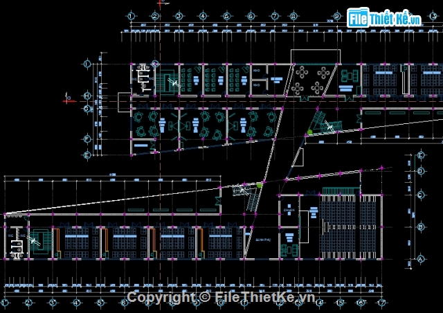 Đồ án Kiến trúc,trường đại học kiến trúc,File cad